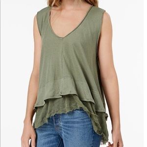 Brand new with tags free people gauzy tunic tank